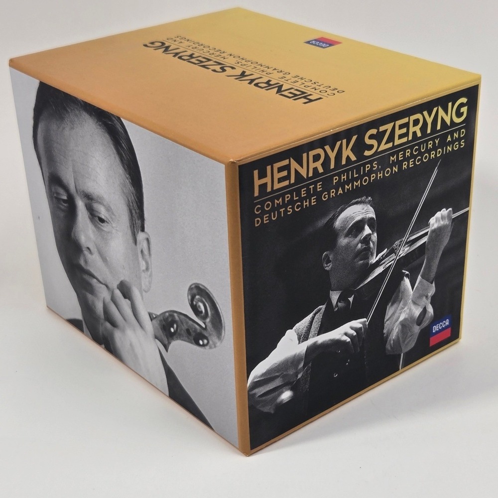 Henryk Szeryng - Complete Recordings 44 CD Box Decca Mercury DG NM/VG+